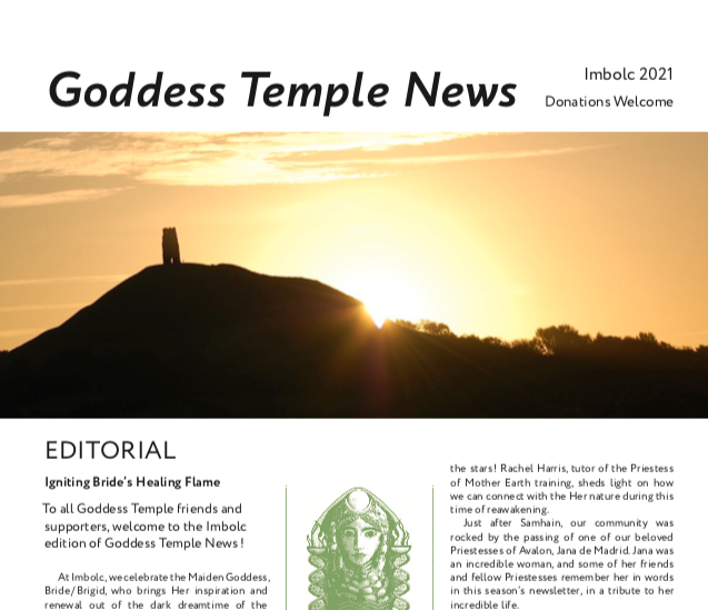 Read our Imbolc 2021 newsletter!
