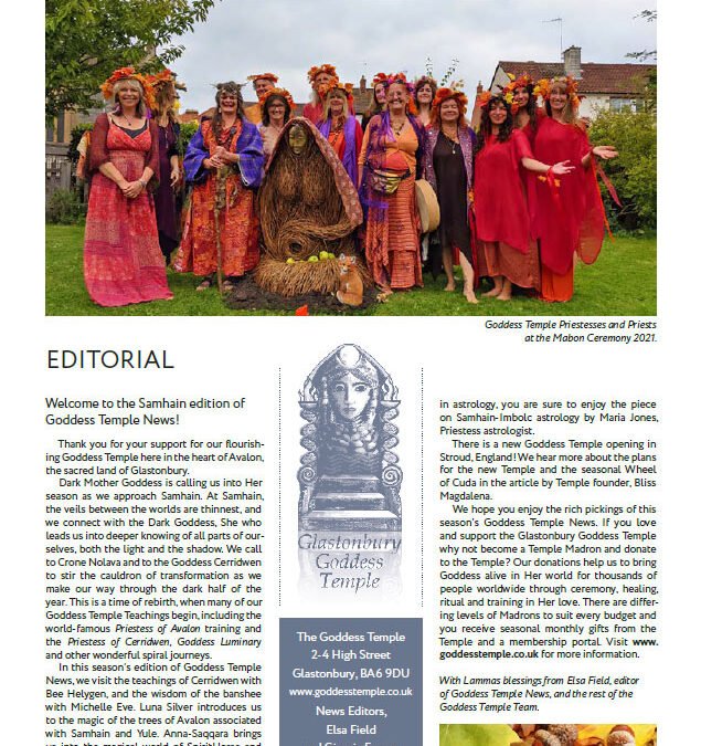 Read our Samhain 2021 Newsletter!